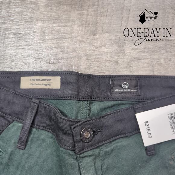 Adriano Goldschmied The Willow Zip Pocket Legging Jeans Size 27 (4) - Picture 2 of 6